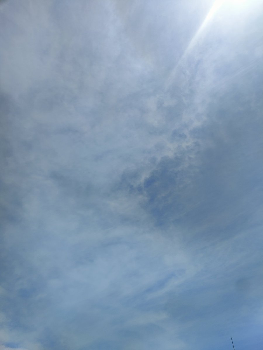 adomo_t's tweet photo. おはようございます！
戸越銀座は晴れ🌤️
ほかほかの朝
久しぶりにいい天気！
こっち方向は雲多めだけど
陽射しもしっかり😎
今までだいぶ涼しかったけど
すぐ真夏になりそう💦

今日は夜までしっかり
ちょい不調気味だけど
外出たらなんとかなるでしょ
よい一日を✨
#イマソラ https://t.co/NpXLKcKXiR