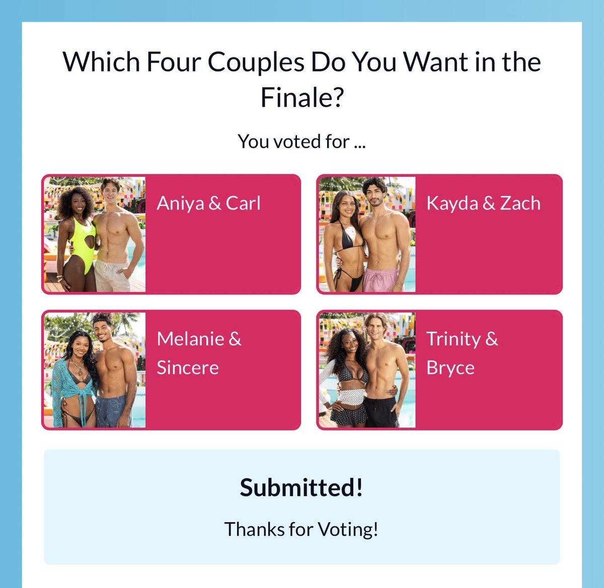TYRISPRINT's tweet photo. WAIT HOLD ON KAYDA, YOU JUST MIGHT BE SAFE!!!!! WE ALL AGREE ON THIS VOTE, RIGHT????? https://t.co/JKgkePJ4JZ