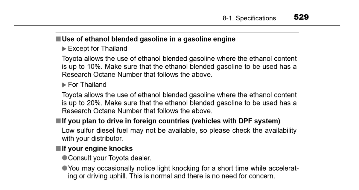OfficeOfDGP's tweet photo. .@Toyota_India @nitin_gadkari ji would you be kind enough to explain this to all of us, since in PC, Toyota said E20 has no issue

Screenshot taken from Toyota Innova Crysta 2024

Thanks https://t.co/Abi6HYYjVg