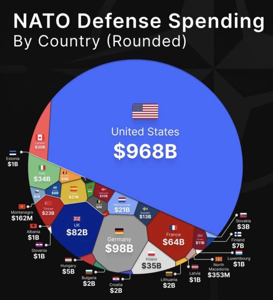 HankishTwitZone's tweet photo. @NanLee1124 @POTUS Stop wasting taxpayers money on NATO!! We don’t need NATO but they sure took advantage of us to the fullest! No more!! It’s an outdated Cold War relic not aligned with American interests or values! Get out of NATO now!! Let them fend for themselves! https://t.co/pS8iRDPFN9