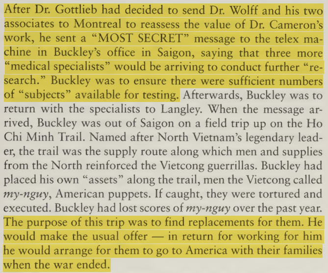 toxictiramisu's tweet photo. Operation Mindbender was an MKULTRA project in Mexico City, run by William Buckley, designed to hypnotize a double agent into becoming an assassin. The target never arrived. That same week, Buckley was told another American was in Mexico City, and his name was Lee Harvey Oswald. https://t.co/0BiSw4ym7y