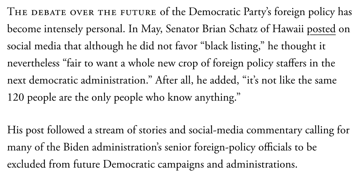 Harrison_J_Mann's tweet photo. Interesting argument from this senior Biden official that we shouldn't fixate so much on the war crimes of senior Biden officials https://t.co/zHUb6lEHjn