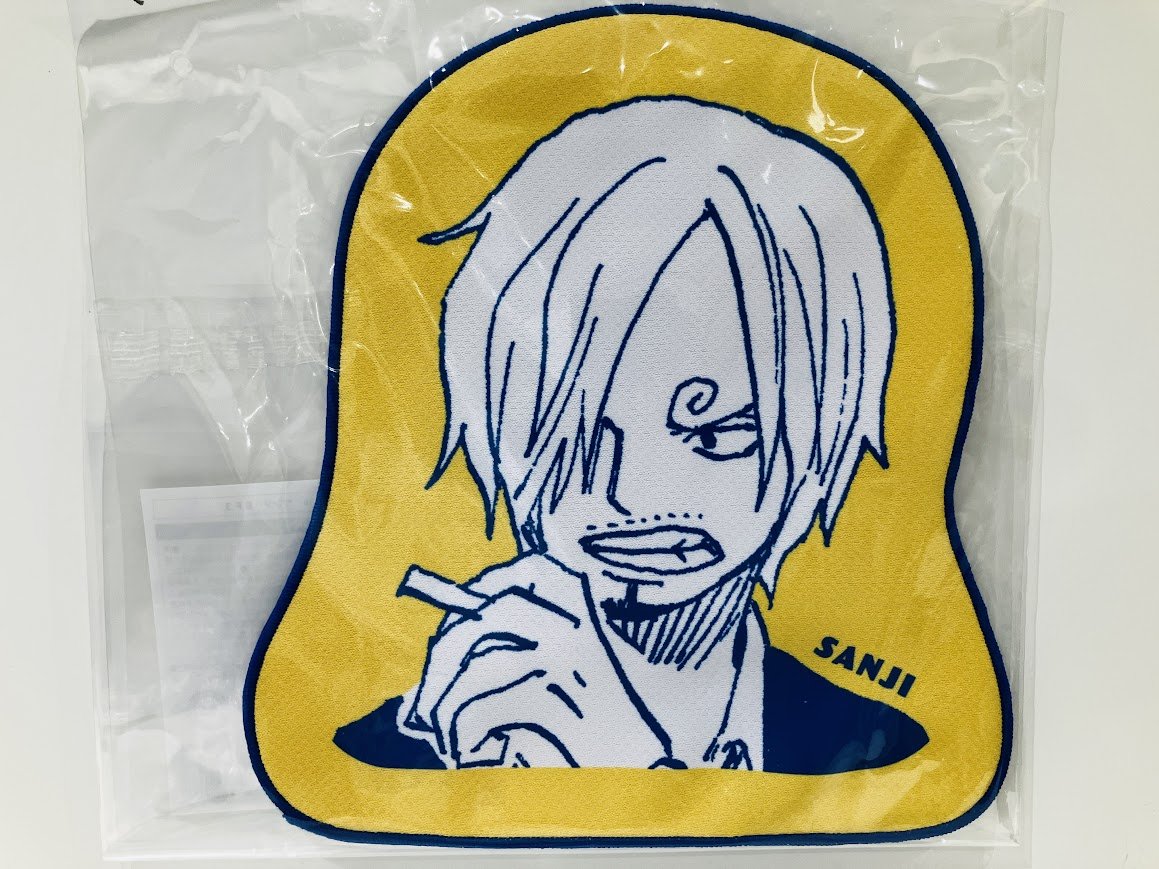 新商品】原画商品 ダイカットタオル モンキー・D・ルフィ/ロロノア