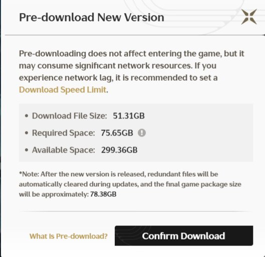 WuWa_Verse1's tweet photo. PRELOAD FOR VERSION 3.5 IS OUT 

#WutheringWaves https://t.co/w5EgyBmbTV