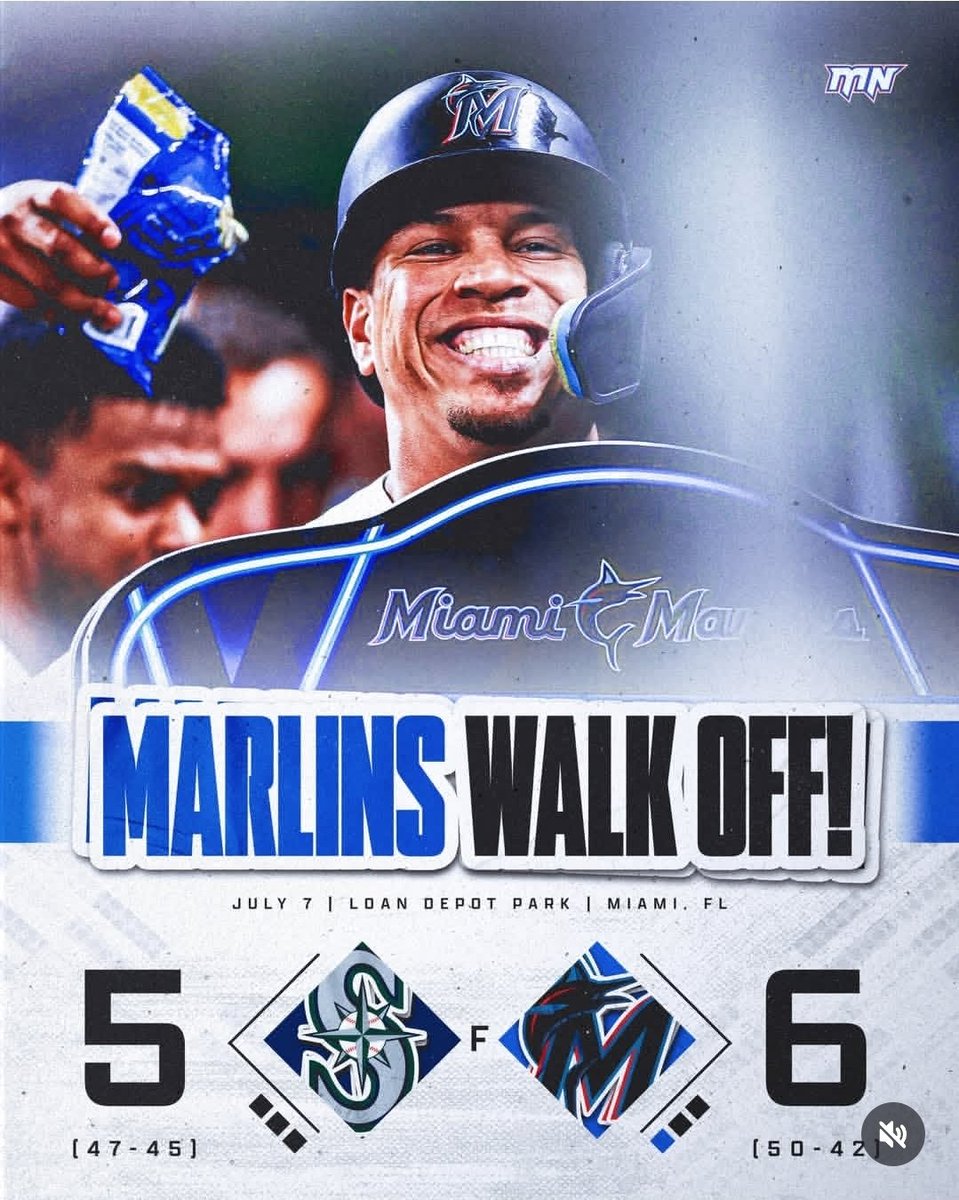 KingCoachSosa40's tweet photo. #GOFISH 🐟🐟🆙️🆙️ #OURCOLORES #Marlins
#marlinsbeisbol
#sports #WalkOff #Baseball #MiaVsATH #Miami #miamisports #fishwin #HomeOfBeisbol #JuntosMiami #southsports #south #SouthSide #FightinFish https://t.co/by8rzh3GV4