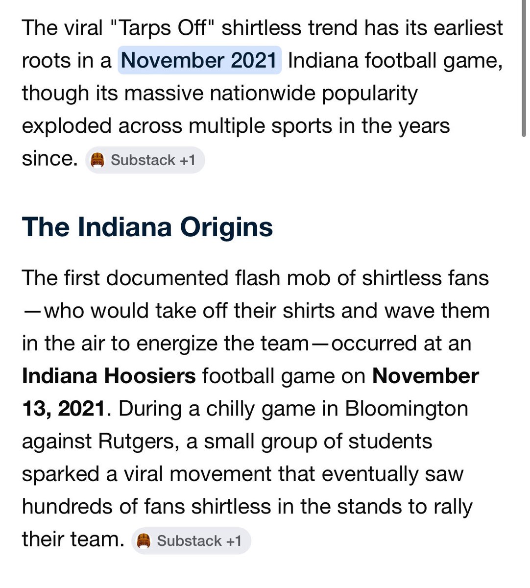 CharlieHustle5's tweet photo. @Taylor_McGregor @WatchMarquee it started at #IUFB in 2019! Tell boog TarpsOff is for the name of the shirts! https://t.co/0HZC8d15CC