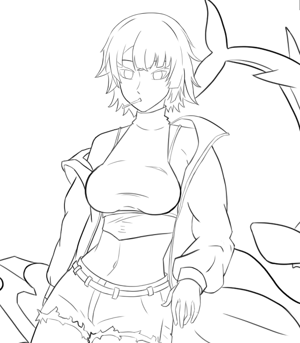 zShoyuu's tweet photo. Im in love with the new Ellen skin (WIP)

#ZenlessZoneZero https://t.co/ZV1oChyejn