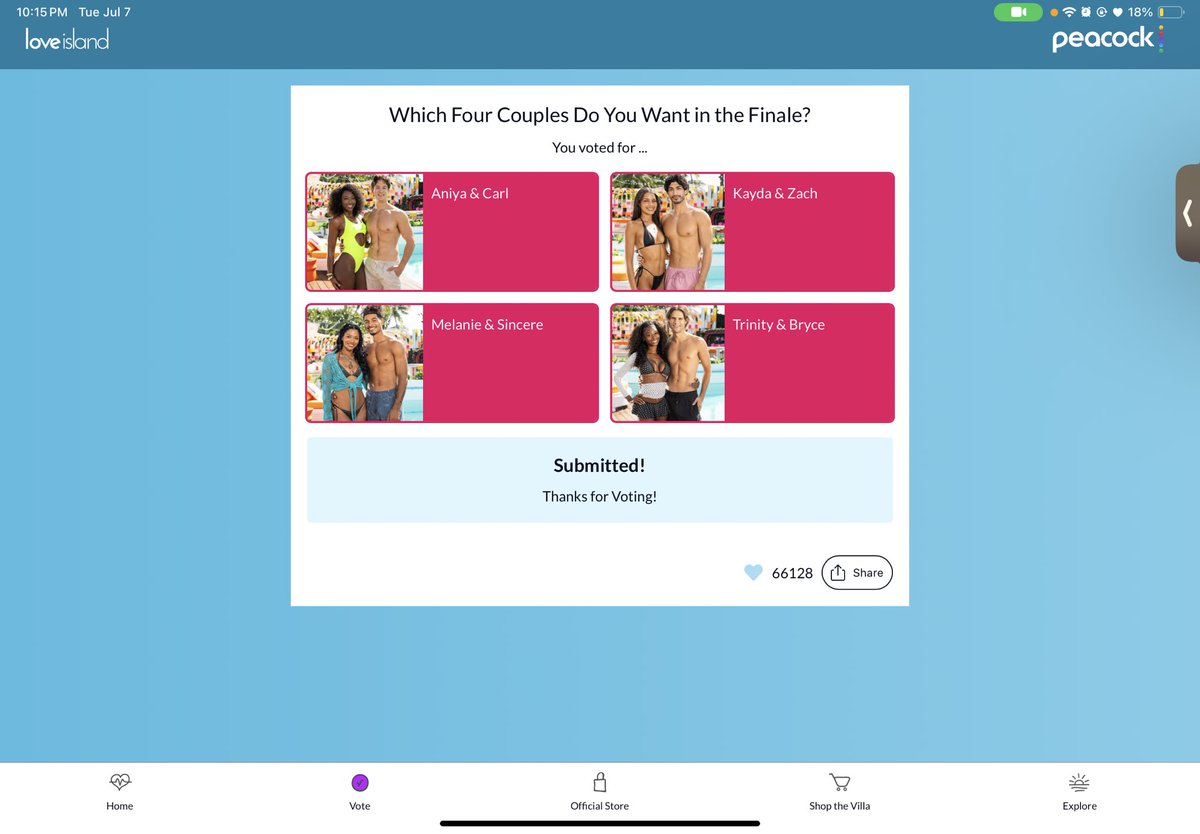 imonly20omg's tweet photo. THANGYA #loveislandusa https://t.co/vlL4KCJgel