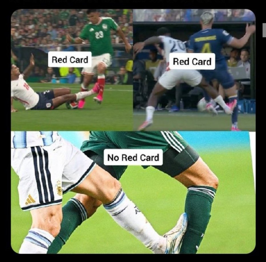 lfrosales1's tweet photo. A la cenicienta, Messi, de la FIFA nunca le sacan tarjeta. La única manera de que la cenicienta gane un mundial es que se lo regalen como le regalaron el mundial de Qatar. https://t.co/Neiuu8x0ey