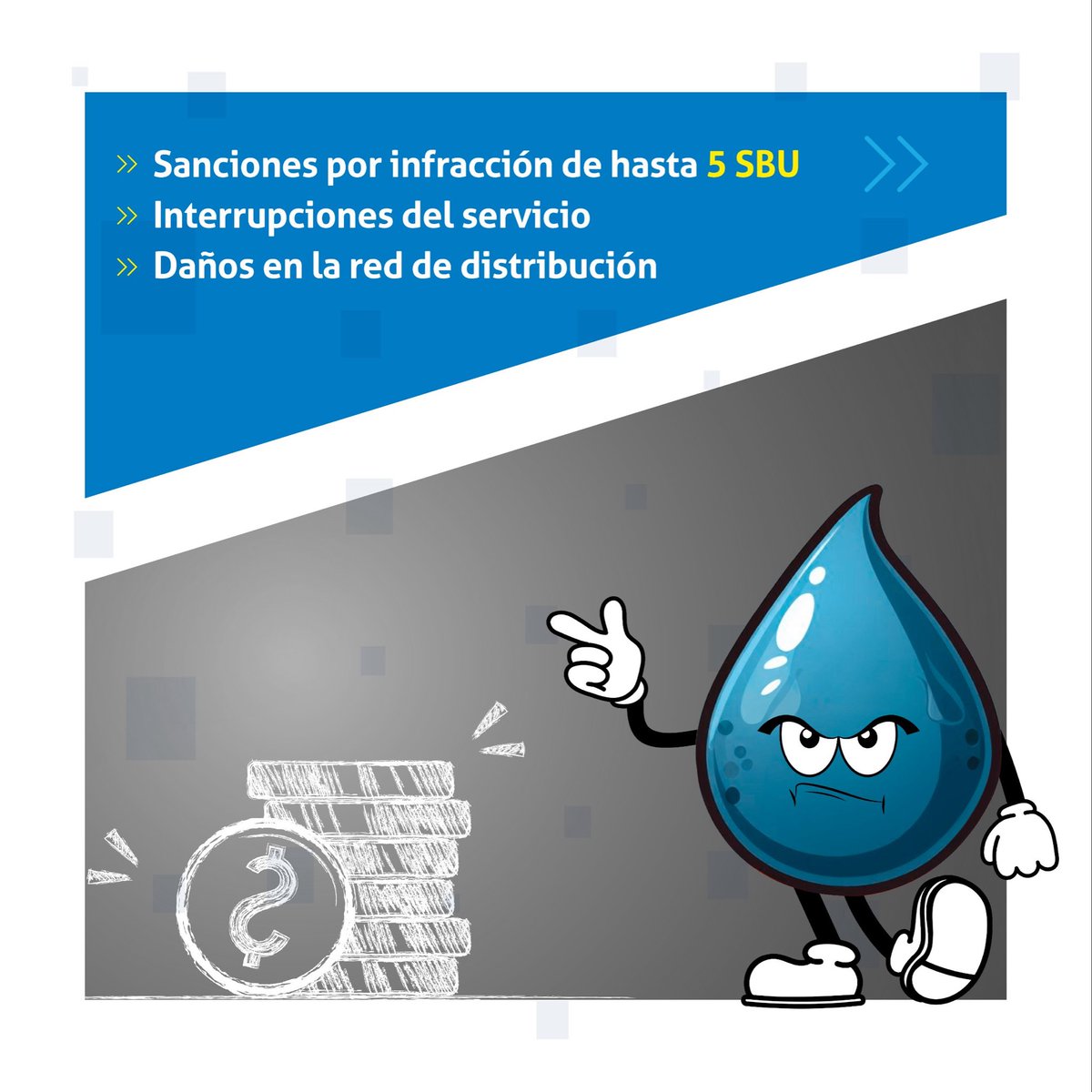 Portoaguas's tweet photo. 🛑Manipular el medidor no es un ahorro, es una infracción.

Las alteraciones y manipulación de medidores afectan la red de distribución. Evita multas y ayúdanos a mantener un servicio justo para todas las familias portovejenses. 🔧💧

#Portoaguas #Portoviejo https://t.co/rD8ayMAcDd