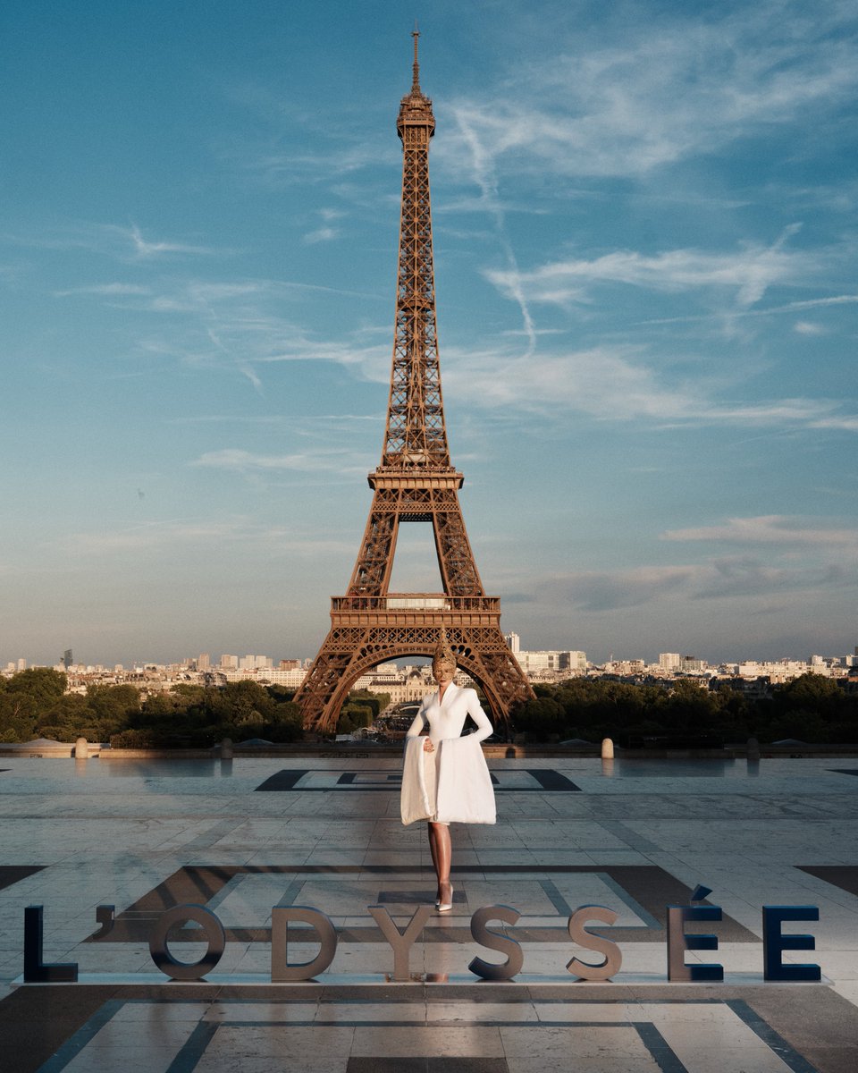 DEADLINE's tweet photo. Zendaya in Paris for #TheOdyssey press (Photo: Getty) https://t.co/C8yz1BN7sv