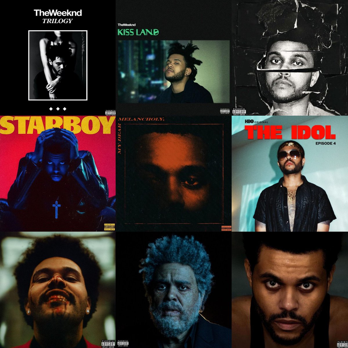 weekndportals's tweet photo. peak discography https://t.co/p75izx1af8