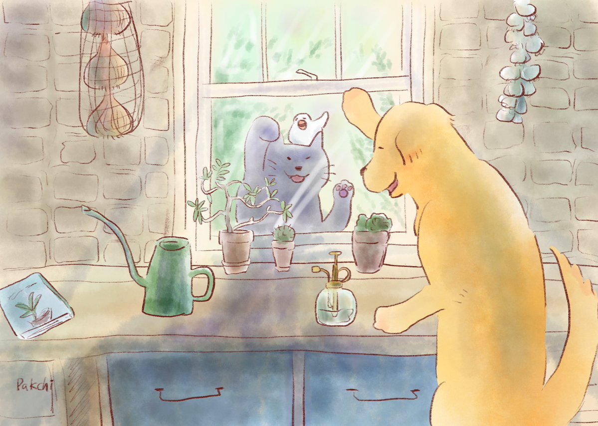 PaintPakchi's tweet photo. 会いにきたよ https://t.co/vrGpfoi0HI