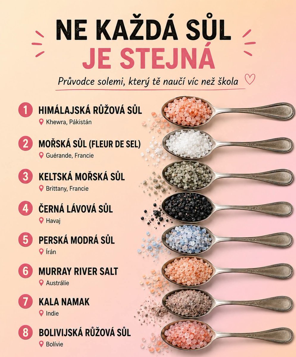 e_v_u_l_e's tweet photo. Jakou používáte sůl? https://t.co/5bEuQTWGAf