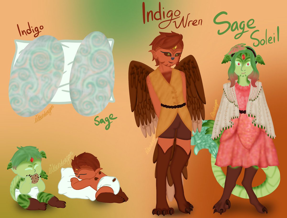 eiken_dragon's tweet photo. Meet the FireWind babies, Sage Soleil and Indigo Wren. The funny thing about their names is that Windy and Fire didn’t know the genders of the babies when they piped and hatched from the eggs. Windy named Sage, and Fire named Indigo.
#firewind https://t.co/CvWMznY20H