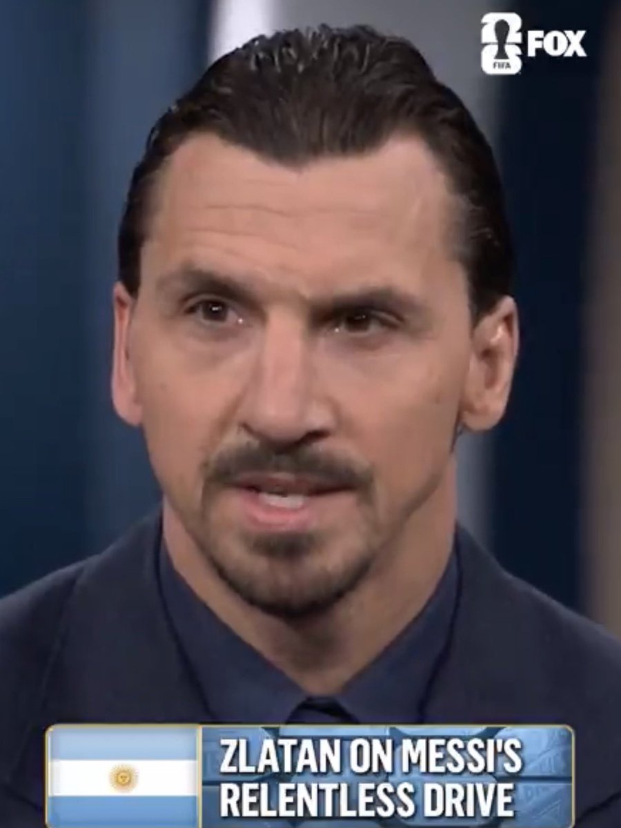 brfutboll's tweet photo. 🚨🗣️Zlatan Ibrahimovic - "What Messi is doing at 39 is unbelievable. Competing with Mbappe and Haaland in their prime and yet coming out on top is insanity. People who think he isn't the greatest footballer of all time should be banned from watching the game" https://t.co/lyfjfSPdSp