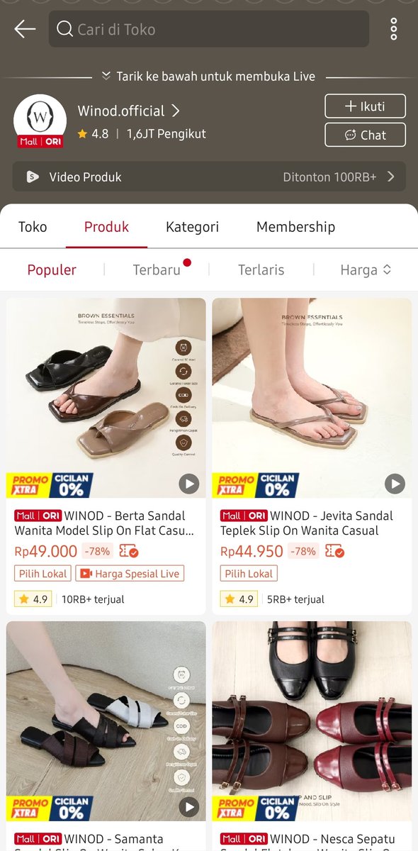 nahzaaii's tweet photo. POV: Definisi nemu footwear yang harganya friendly banget di kantong tapi vibes-nya langsung classy abis! 👠✨

🛒🍊 https://t.co/ZcQMyihURH https://t.co/Ib1jzUXIdZ