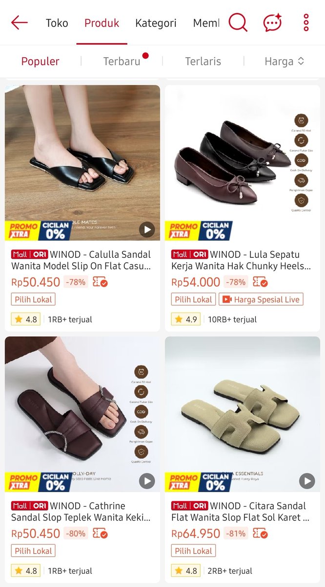 nahzaaii's tweet photo. POV: Definisi nemu footwear yang harganya friendly banget di kantong tapi vibes-nya langsung classy abis! 👠✨

🛒🍊 https://t.co/ZcQMyihURH https://t.co/Ib1jzUXIdZ