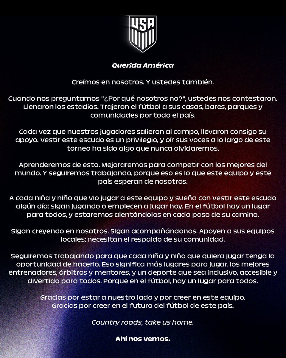 U.S. Soccer Men's National Team tweet media