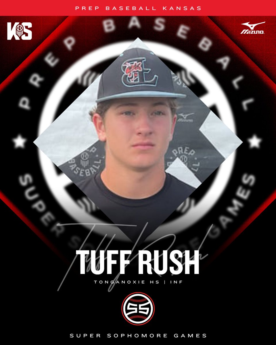 PrepBaseballKS's tweet photo. 𝐋𝐎𝐂𝐊𝐄𝐃 𝐈𝐍 🔐

INF Tuff Rush (Tonganoxie) is set to represent Team Kansas at the 2026 @prepbaseball Central Super Sophomore Games!

👤 https://t.co/fEIviumdhZ // @Tuff_R_2029 https://t.co/KVvmwnRYO2