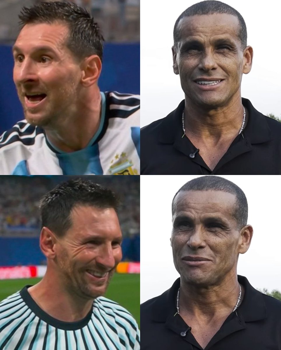 InvictosSomos's tweet photo. — RIVALDO: "Qué garra, qué voluntad de ganar, qué lucha y qué entrega de todos. Esto es lo que un aficionado espera ver en el campo durante una Copa del Mundo. Hablar de Lionel Messi es decir lo obvio. Qué jugador. A los 39 años, disputando su sexta Copa del Mundo, continúa demostrando la misma pasión con la camiseta de Argentina: vibrando, luchando, llorando y, una vez más, siendo decisivo. Soy brasileño, amo a mi país y siempre estaré apoyando a nuestra selección. La rivalidad es parte del fútbol, pero también sé reconocer y admirar cuando veo un gran partido y a un equipo dando todo en el campo. Partidos como éste elevan el fútbol y son dignos de una Copa del Mundo. Felicitaciones a Argentina por su clasificación". 

¿Polémicas? ¿Disputas? ¿Debates? Rivaldo prefirió deshacerse en elogios hacia Lionel Messi y la Selección de Argentina. Sí, uno de los mejores jugadores brasileños de todos los tiempos, quiso reconocer lo que hicieron el 10 y La Albiceleste contra Egipto. 

Es brasileño y siempre querrá ver a su país en la cima. Sin embargo, el ganador del Balón de Oro también sabe reconocer, admirar y aplaudir a los rivales que hacen bien las cosas. Por eso no duda ni un poco en rendirse ante los capítulos históricos que viene escribiendo la selección liderada por el GOAT.

GRANDEZA RECONOCE GRANDEZA.