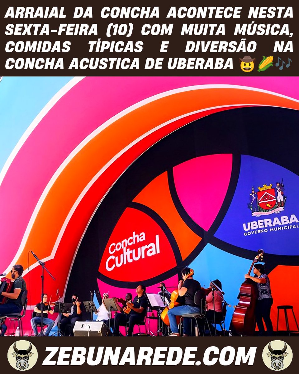 zebunarede's tweet photo. https://t.co/S4mpdtj0Os: ARRAIAL DA CONCHA ACONTECE NESTA SEXTA-FEIRA (10) ... https://t.co/aNG958jNvt https://t.co/DadVNxaWhE