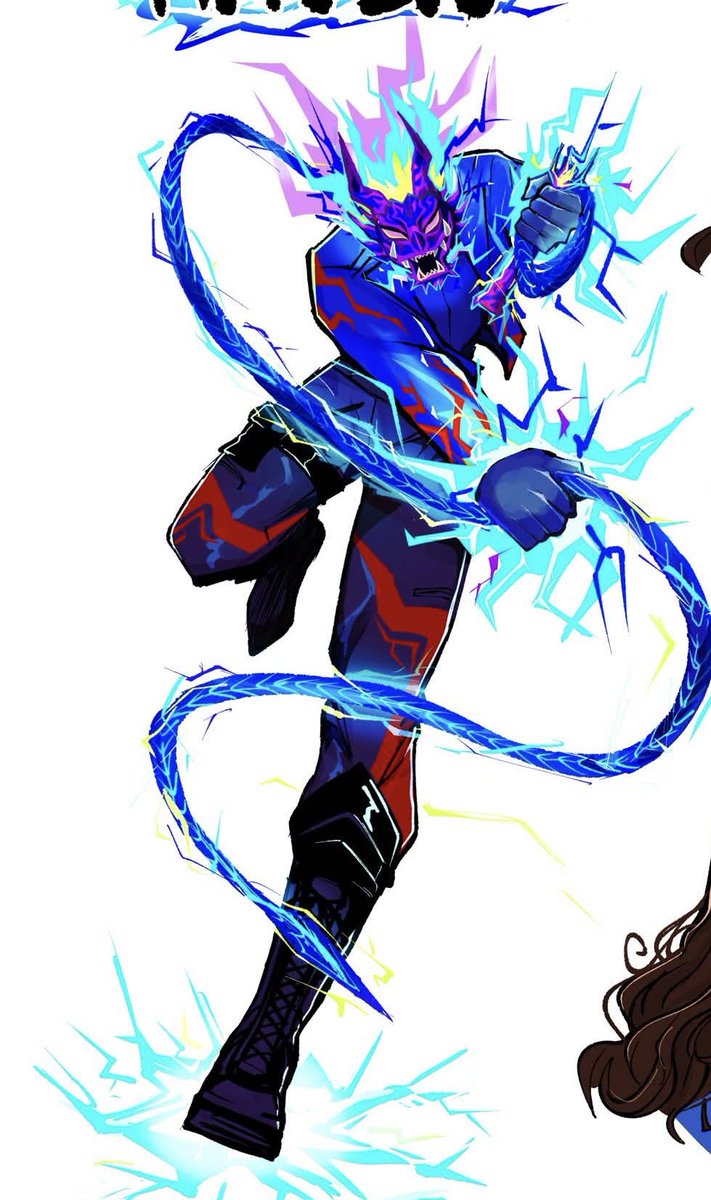 Mrpichoune's tweet photo. Fun fact, the soul eater design changed quite a lot during its first appearances and today, he used to have a blue shirt, and a less detailed nose… if you ask me he looks much better nowadays 😛

#thehighwaytohell #kpdh #rumi https://t.co/J2EmhxxwQ9