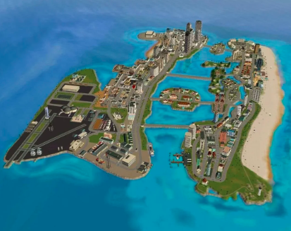_GTAVI_'s tweet photo. I thought GTA Vice City map was big in my childhood https://t.co/tetWpVVZZt