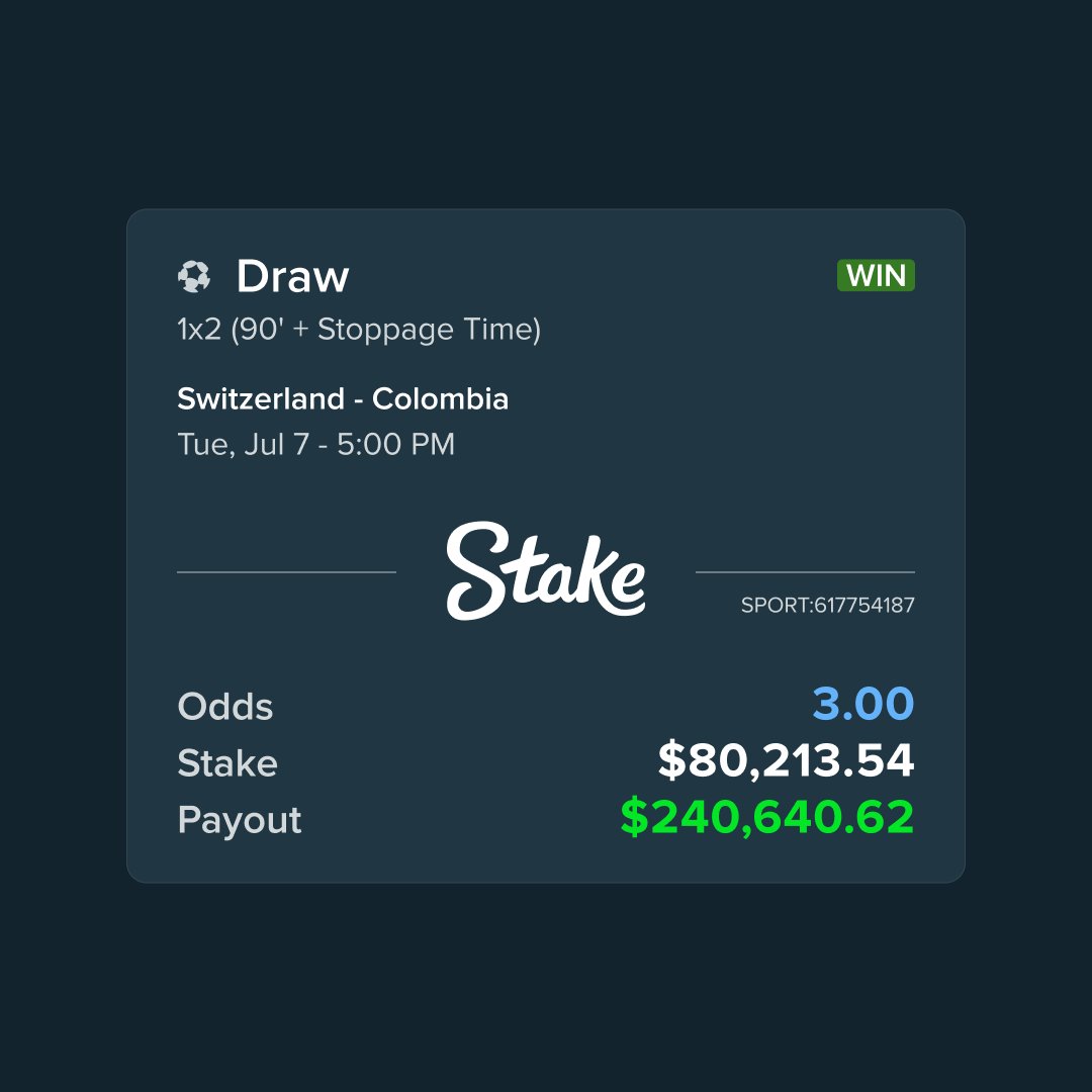 Stake.com tweet media
