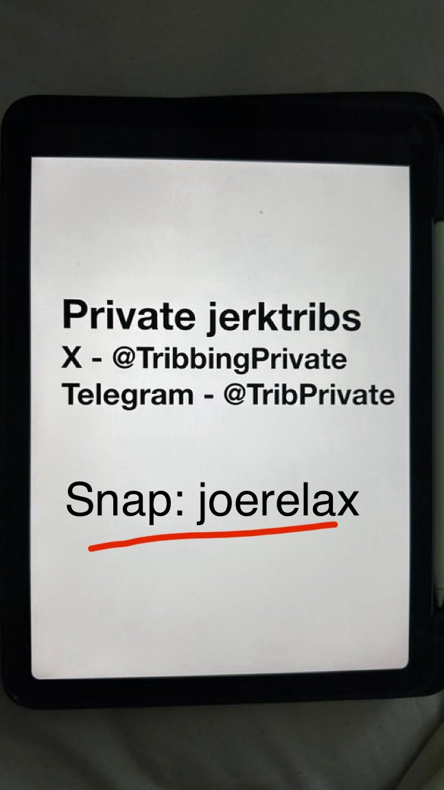 TribbingPrivate's tweet photo. Jerk Tribbing ur gf / wife / Arab girls or sis, can also cumtrib if u verify 
100% Private free https://t.co/7KVMyJRWDM