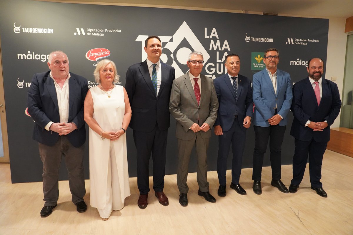 diputacionMLG's tweet photo. 🐂 Morante, Roca Rey, Fortes, David de Miranda y Emilio de Justo, protagonistas de la feria del 150 aniversario de La Malagueta.

🎟️ El abono está integrado por 7 corridas de toros, 2 novilladas con picadores y 1 corrida de rejones, y fuera de abono estará el Concurso Nacional de Recortadores.

🪭La feria incluye el Certamen Internacional de Escuelas Taurinas de Málaga, compuesto por 4 novilladas sin picadores en clase práctica con entrada gratuita, y corridas extraordinarias como la de Sabor a Málaga, la de Homenaje al Málaga C.F. y la Corrida de la Juventud.

📊 Se ha encargado un informe para estudiar el impacto económico de esta feria con el fin de potenciar el turismo taurino.