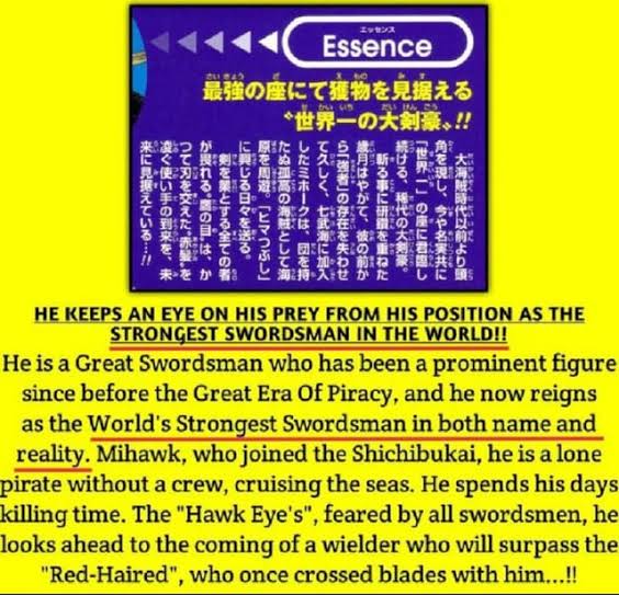Dking0fHell's tweet photo. #ONEPIECE1188 

Maybe 

Imu is Temu Tashigi 
collected all the Swords of 19 kingdom 
Couldn't collect "YORU" just like Nika Df , yoru evaded Imu 
Yoru finally choose Mihawk as it's worthy weilder
 
World's strongest swordsman in name and reality
 strongest beyond the strongest https://t.co/F25xHT6gxj