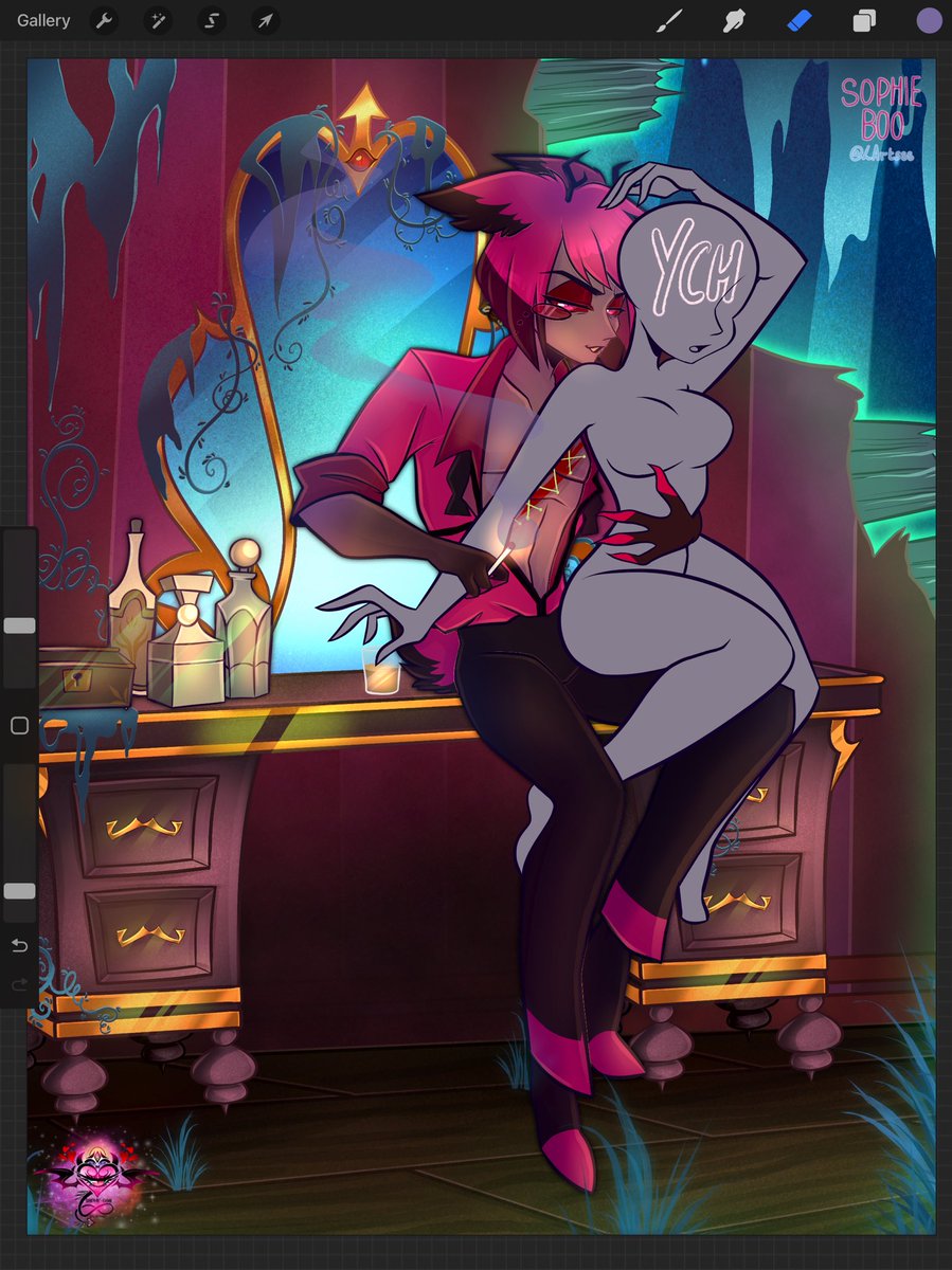 LArtsss's tweet photo. 🖋️💚⛓️ALASTORXOC YCH⛓️💚✒️

💕She/he's mine! Mine to mark, mine to ruin, mine to take ~💕

£75‼️shaded‼️👌

ANY GENDER

U can 
            
Pick outfit  ☑️ 
Pick emotion ☑️

Furry☑️
Demon☑️
Human☑️

PayPal 

If interested please leave a comment below ⬇️ or DM me 💯👌

Art by me 

 #HHOC #HazbinHotelOC #Alastor #Ocxcanon #radiodemon #HazbinHotelAlastor #HazbinHotelFanart