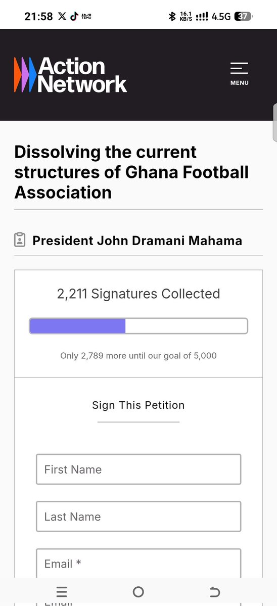 pastor_mensah's tweet photo. Just a few hours in, and the results are already becoming clear.

Dear Mr. Kurt Okraku (@kurtokraku), this time the call for accountability will not simply fade away. Many Ghanaians want to see our football governed with transparency, integrity, and in the best interest of the nation.

The good people of Ghana want to rescue our football, and they are determined to push for meaningful reforms. The voices calling for accountability and positive change will continue to grow.

#SaveGhanaFootball #Accountability #Transparency #GhanaFootball
