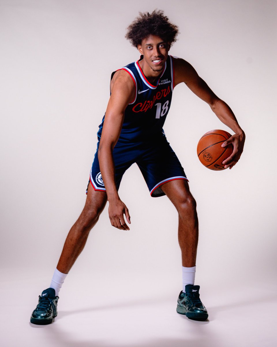 LAClippers's tweet photo. First pics in the new threads for Baba Miller 📸 https://t.co/OSbhcOGxc9