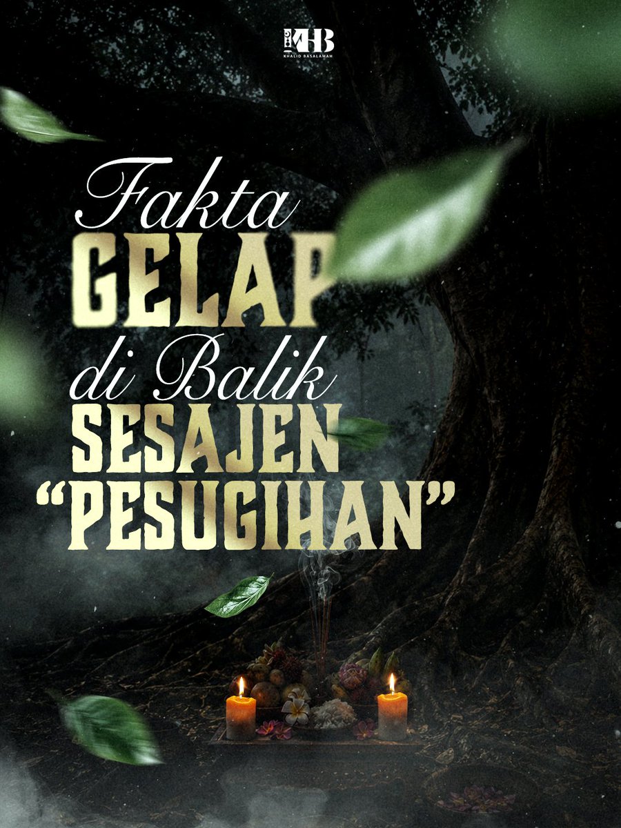 ustadzkhalid's tweet photo. ▶️ FAKTA GELAP DI BALIK TRADISI SESAJEN "PESUGIHAN"

📡 Simak poster selengkapnya:
https://t.co/9g4l360RwU

Sebagian orang masih percaya bahwa sesajen atau pesugihan dapat mendatangkan rezeki, keselamatan, atau menolak musibah. Padahal, seorang muslim meyakini bahwa seluruh manfaat dan mudarat hanya berada di tangan Allah. Menggantungkan harapan kepada selain-Nya adalah kesalahan yang sangat berbahaya bagi akidah.

Allah ﷻ berfirman:

وَّاَنَّهٗ كَانَ رِجَالٌ مِّنَ الْاِنْسِ يَعُوْذُوْنَ بِرِجَالٍ مِّنَ الْجِنِّ فَزَادُوْهُمْ رَهَقًاۖ

“Sesungguhnya ada beberapa orang laki-laki dari (kalangan) manusia yang meminta perlindungan kepada beberapa laki-laki dari (kalangan) jin sehingga mereka (jin) menjadikan mereka (manusia) bertambah sesat.” (QS Al-Jinn [72]: 6).

Ayat ini menunjukkan bahwa meminta bantuan, perlindungan, atau keberkahan kepada jin tidak akan mendatangkan kebaikan, melainkan hanya menambah kesesatan.

Allah ﷻ juga berfirman yang artinya:

“Katakanlah (Nabi Muhammad), ‘Sesungguhnya shalatku, ibadahku, hidupku, dan matiku hanyalah untuk Allah, Tuhan semesta alam. Tidak ada sekutu bagi-Nya. Itulah yang diperintahkan kepadaku. Aku adalah orang yang pertama dalam kelompok orang muslim’.” (QS Al-An‘ām  [6]: 162-163).

Karena itu, segala bentuk ibadah, termasuk doa, nazar, sembelihan, maupun persembahan, hanya boleh ditujukan kepada Allah semata. Tidak ada alasan untuk mempersembahkan sesajen, tumbal, atau bentuk pengagungan lainnya kepada selain-Nya demi mencari kekayaan, keselamatan, ataupun keberuntungan.

Jagalah tauhid kita dari segala bentuk kesyirikan, baik yang tampak jelas maupun yang dibungkus dengan alasan tradisi atau adat. Semoga Allah meneguhkan hati kita di atas tauhid hingga akhir hayat dan menjauhkan kita dari segala bentuk syirik. Āmīn.

Allāhu Ta‘ālā a‘lam bishawāb.
__

♻️ Silahkan disebarluaskan

🚫 Dilarang menambah dan mengurangi isi poster/video ini tanpa izin

#khalidbasalamah #khalidbasalamahofficial #ustadzkhalid #ustadzkhalidbasalamah