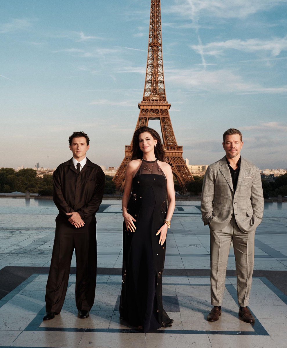NolanAnalyst's tweet photo. THE ODYSSEY cast in Paris https://t.co/ptIPRP0c2J