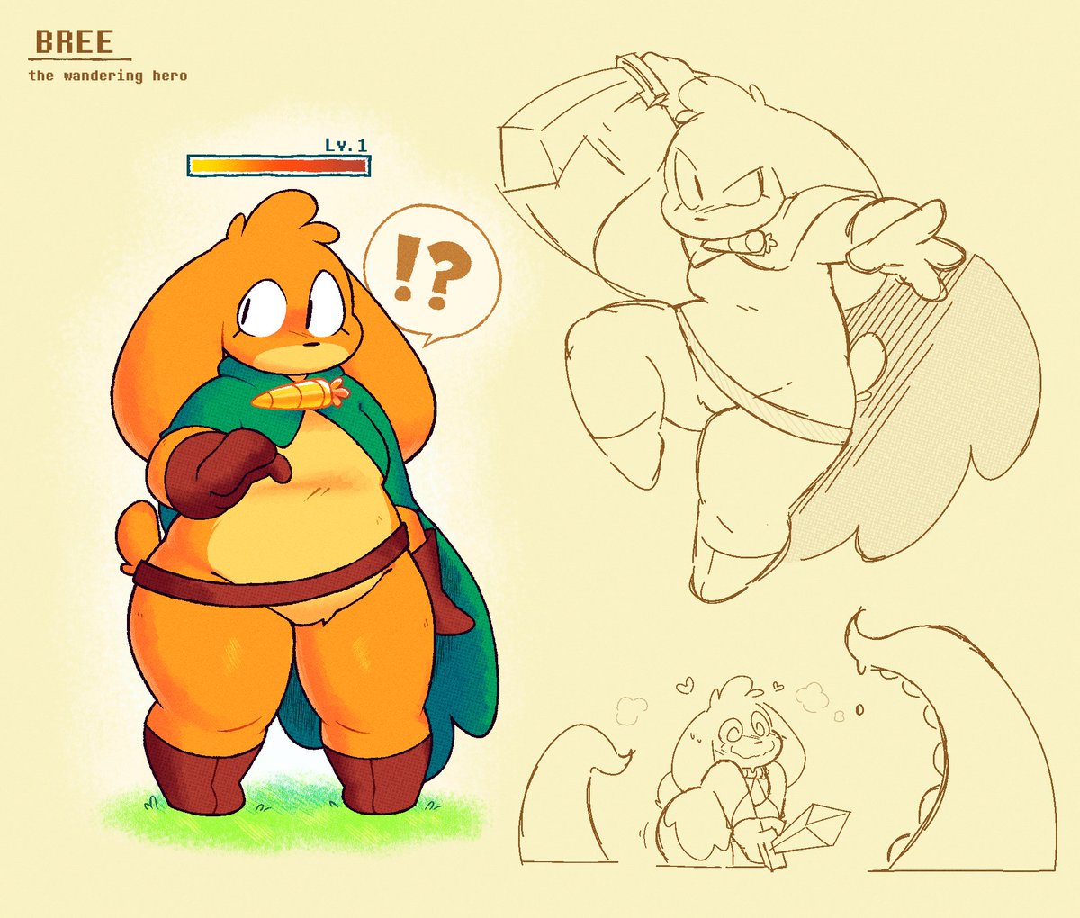 navipal_'s tweet photo. THE WANDERING HERO APPEARS 🥕 https://t.co/ER4K4Ee99U