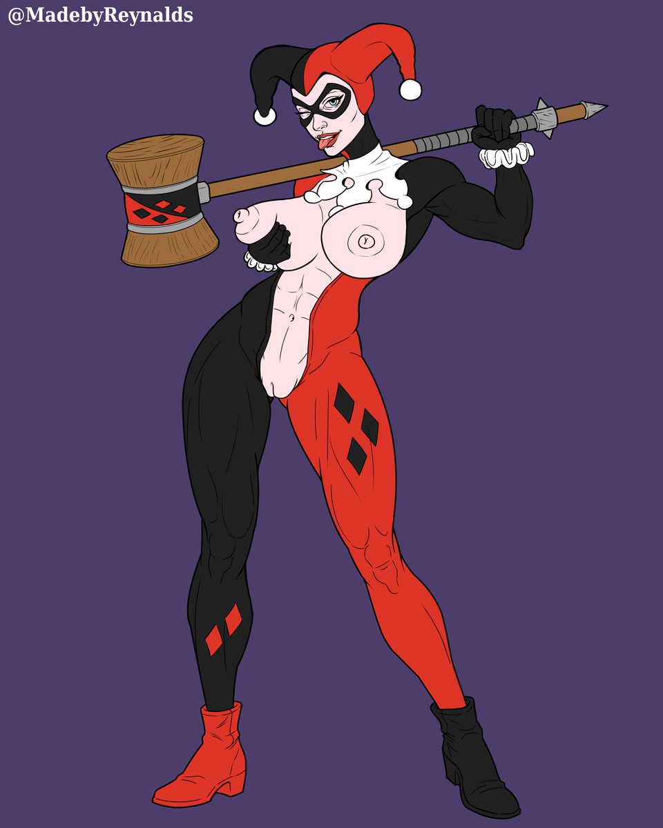 MadeByReynalds's tweet photo. Harley Quinn NSFW - Commission Request
Flat Colour (WIP) https://t.co/I6lmP4Rq1g