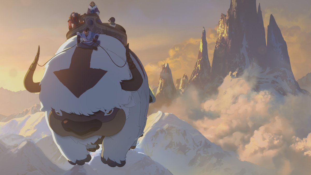 ANIMATIONWorld's tweet photo. 'Avatar Aang: The Last Airbender' Moves Release to July 25, Drops Trailer: #animatedfeature will stream globally on #ParamountPlus the day after a July 24 #SDCC2026 fan screening; film stars Eric Nam as Aang and Dave Bautista as Tagah. https://t.co/OPrJjU62V9 #ATLA #Animation #AnimationWorld