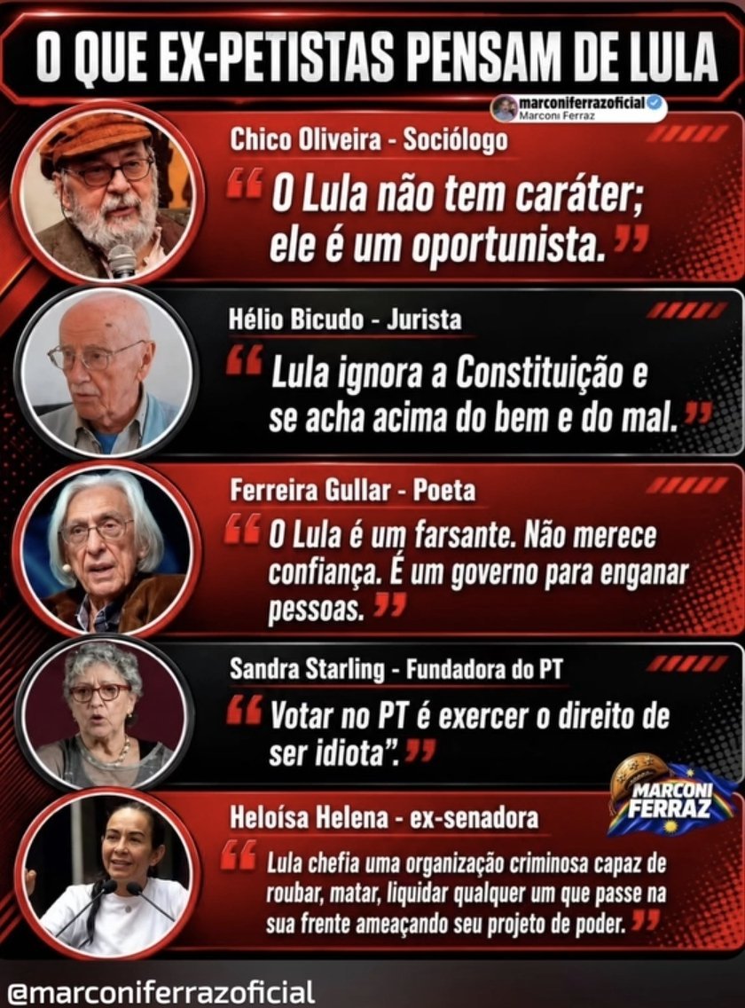 cece_nunes's tweet photo. @ptbrasil @ricardostuckert Então... #ForaLulaLadrão https://t.co/kIjfdfNRzu