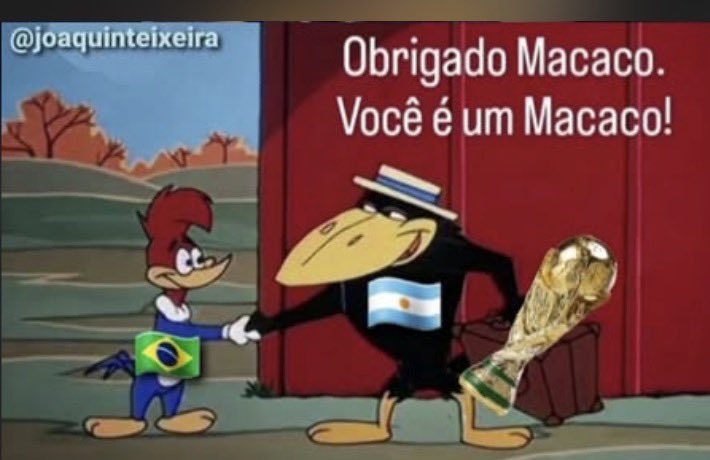 FaistingT's tweet photo. Me dói abrir as redes sociais e ver os vira latas comemorando a classificação da Argentina https://t.co/C8UXyMwhDV
