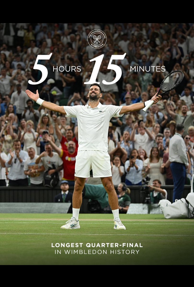 OtherwiseTennis's tweet photo. @Wimbledon 
At ANY age, time or season
The greatest tale just keeps on giving https://t.co/9CF09dWb1o