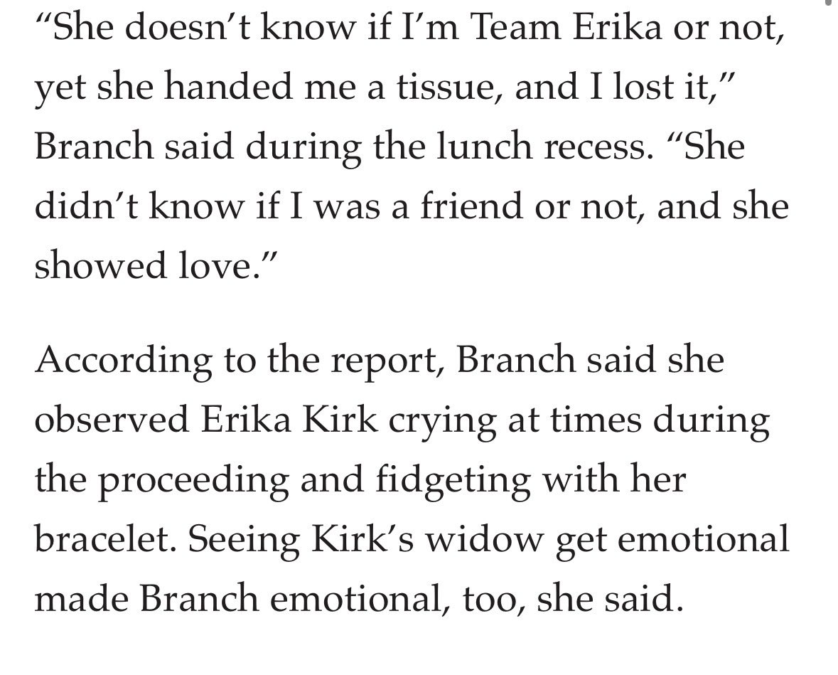 AndrewKolvet's tweet photo. Millions of people already love and admire Erika Kirk. But there will come a day when even many of her haters will be forced to acknowledge that she is one of the kindest, bravest, most godly, down to earth people ever to step foot in the public eye. https://t.co/s5nTOt5Zer