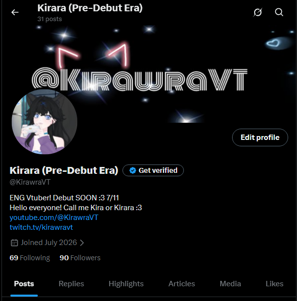KirawraVT's tweet photo. 90 followers already!! I can't believe it, thank everyone who's followed and been kind to me <33 https://t.co/vYTJrQ1inL