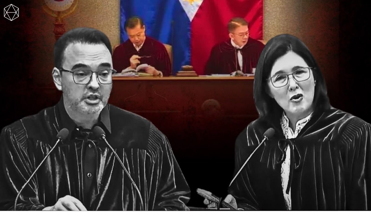 jesusfalcis's tweet photo. Bakit pinapakialaman ni Pia Cayetano kung pano magtanong as a Senator-Judge si Risa Hontiveros?

Eh sila nga ni Alan Pinocchio Cayetano hindi naman pinapakialaman kung pano sila magtanong…

…kahit na mukha at tunog abugado na sila ni BP Sara!

Walang pakialamanan, Piyakin.

😂 https://t.co/Pu5wHkBZGE