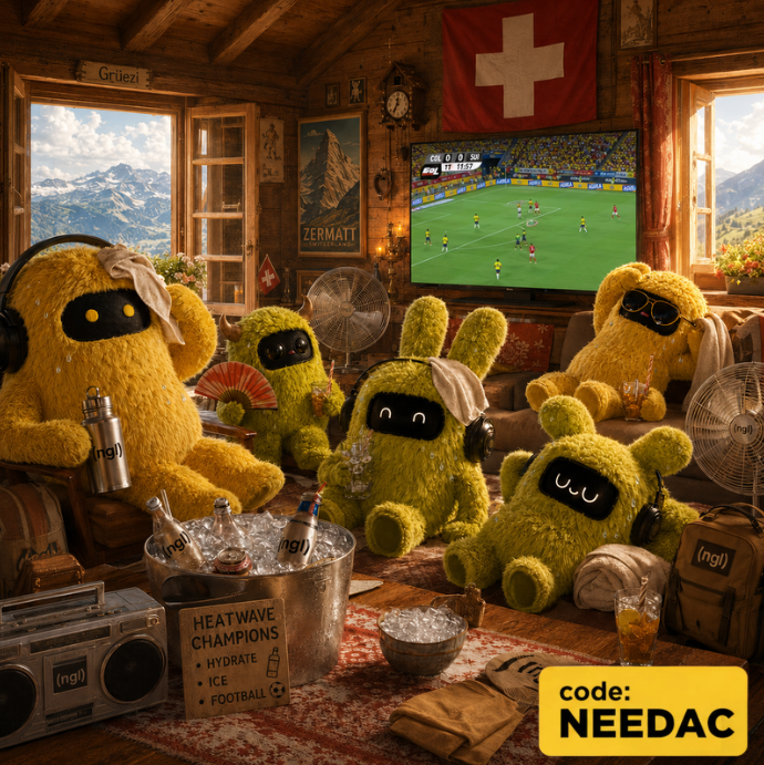 doncastro's tweet photo. MATCHDAY IN THE ALPS:

swiss chalet. windows open. SWITZERLAND vs COLOMBIA ON.

the view is elite.
the indoor temperature is not.

tiny fans, cold drinks, and one room pretending it has AC.

trade on Decibel this summer and one of you cools down for real.

code NEEDAC → https://t.co/IWJADh7DeT

5 winners. $1,500 AC unit or cash equivalent. terms apply.
