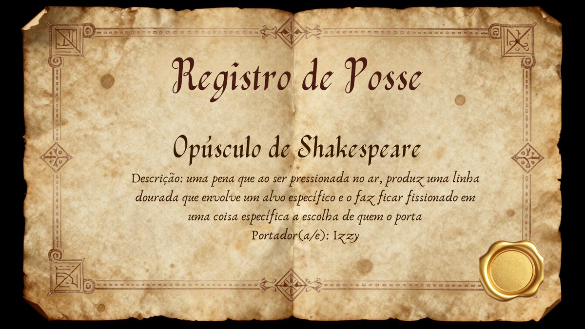 izzyficss's tweet photo. oiii (na intenção de mostrar o meu registro de posse do meu mais novo OPÚSCULO e começar uma trend)

vou deixar abaixo o link do canva pra vocês fazerem o de vcs 

#XdaQuestãoRPG #MeuOpúsculo https://t.co/o4yrDk2SkQ