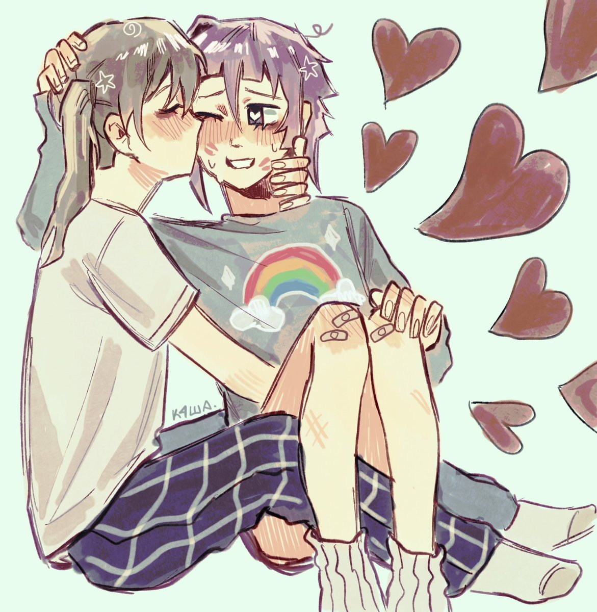 vladakasha's tweet photo. #ソウルイーター #SoulEater 
👩‍❤️‍💋‍👩 https://t.co/iNZOgEqdEe