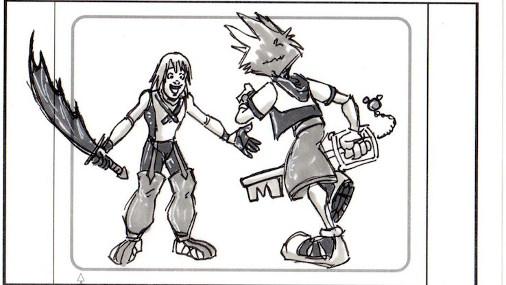 sorikudaily's tweet photo. kingdom hearts canceled pilot・❥・reunion hug【ソラとリク】 https://t.co/6o0lsFMNYl